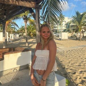 Edikted, size small, eyelet tube top